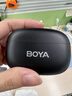 BOYA博雅mini无线领夹麦克风手机直播收音麦克风一拖一 户外采访短视频收音器AI降噪迷你话筒 Type-C版 实拍图