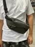 史莱辛格（Slazenger）胸包男士斜挎包休闲单肩包运动腰包挎包潮流骑行包大容量手机包 绿色  磁吸扣【可容纳7.9寸ipad mini】 实拍图