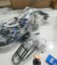 永久（FOREVER） 儿童自行车6-10岁自行车儿童单车儿童自行车小孩自行车儿童山地 标配蓝|单速+辐条轮+后货架+礼包 22寸【适用身高140-165cm】 实拍图