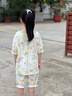 纤丝鸟（TINSINO）童装女童睡衣儿童夏季薄款纯棉家居服套装宝宝居家空调服 晒单实拍图