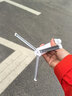 华为（HUAWEI）自拍杆手机支架 便携直播带遥控器 手机三脚架云台 旅拍神器 丝滑手感 白色 实拍图