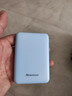 纽曼（Newmine）迷你充电宝5000毫安时超薄轻巧便携移动电源双USB输出入适用苹果安卓手机3C认证可上飞机高铁  蓝 实拍图