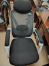 黑白调P4 Pro人体工学电脑椅子办公椅可躺午休椅电竞椅久坐舒适老板椅 霜白(2D腰托+155°带脚托可躺） 实拍图