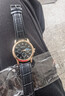 【网红爆款】商务腕表石英运动表休闲皮带男女手表 黑色 实拍图