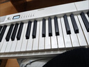 特伦斯折叠钢琴88键便携式电钢琴成人儿童电子琴重力度键盘V30pro钢琴 时尚白+专用琴包+Z琴架 实拍图