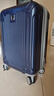 Diplomat外交官行李箱20英寸扩充层拉杆箱男旅行箱登机密码箱女TC-6012蓝 实拍图