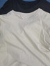 网易严选26新品10A抗菌纯棉短袖T恤新疆棉内搭圆领男女同款 短袖款-经典白 【棉柔T3.0升级】 S 实拍图