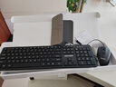 联想生态品牌异能者 有线键盘鼠标套装 键鼠套装鼠标垫 全尺寸防泼溅 商务办公台式/小新适用 黑KM301 实拍图