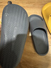 朴西香蕉船凉拖鞋女士浴室不易滑居家室内四季情侣拖鞋男 深灰 40-41 实拍图