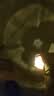 智能创意水晶小台灯LED钻石ins小夜灯宿舍卧室床头灯电子灯装饰氛围灯桌面摆件送闺蜜朋友生日礼物 玫瑰光晕小台灯【暖光】 6.5*12cm 实拍图