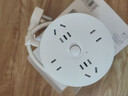 公牛（BULL）可收纳绕线插座/插线板/插排/排插/拖线板  圆形插座4位总控 全长1.8米  GN-R2220S 实拍图