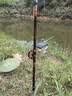 北溟鱼强悍二代矶竿滑漂竿路滑进口大导环远投矶钓竿超轻超硬矶钓竿 3.9m 5号 强悍二代单杆+礼包 实拍图