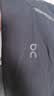 On 昂跑 Weather Vest 男款轻量填充跑步马甲 Black/Eclipse 黑色/日食黑 M 实拍图