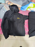 jackWolfskin狼爪CRUSH'IN抓绒内胆三合一冲锋衣5012776黑色3XL 实拍图