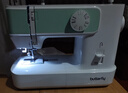 蝴蝶牌25新款M51家用缝纫机电动多功能锁边自动穿线75W大功率吃厚衣车 实拍图