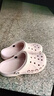CROCS卡骆驰洞洞鞋贝雅洞洞鞋轻便运动鞋耐磨一脚蹬拖鞋休闲鞋|10126 矿物质蓝-4JQ 36 /37(220mm) 实拍图