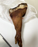 詹腊坊腊猪脚四川柴火烟熏猪腿贵州腊味特产 火腿熏肉黑猪猪腿 【黑猪】5斤整支猪腿 实拍图