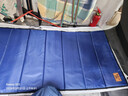 361°办公室午休折叠垫子幼儿园地铺睡垫便携式户外家用防潮垫子 藏青色【厚度10mm】可折叠 基础款（含收纳袋） 实拍图