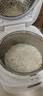 松下（Panasonic）饭光光2.0电饭煲0涂层IH家用电饭锅3-4人母婴级无涂层不锈钢2.9L一级能效SR-HNS102-W 实拍图