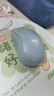 罗技（Logitech）M221 轻音鼠标 无线鼠标 办公鼠标 对称鼠标 带无线微型接收器 薄荷绿 实拍图
