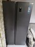 Haier【新品】海尔冰箱双开门对开门纤薄一级能效双变频风冷无霜干湿分储大容量家用智能电冰箱家电补贴 617升+黑金净化系统+90°开门悬停 实拍图
