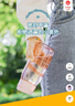 特百惠（Tupperware）乐趣550ml男女学生大容量运动可爱便携夏季塑料水壶水杯子 碧海蓝550ml 实拍图