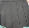 UR2026夏季新款女装休闲减龄学院风百褶A字半裙UYY550014+ 深灰 (无内衬) S 实拍图