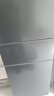美的（Midea）271升三门冰箱灰色小型电冰箱三开门一级能效节能风冷无霜双净味家用租房MR-283WTPZE【国家补贴】 实拍图