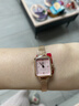 丹尼尔惠灵顿（DanielWellington）DW女士手表复古小方糖简约轻奢七夕礼物送女友DW650 实拍图