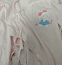 贝瑞加（Babyprints）婴儿连体衣2件装新生宝宝蝴蝶衣长袖护肚连身衣满月服 小兔59 实拍图