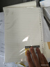 得力（deli）B5不硌手活页本线圈本笔记本本子透明横线可开合初高中作业本HB550 实拍图