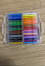得力（deli）36色水溶性油画棒可水洗不脏手蜡笔炫彩棒套装幼儿画画儿童彩绘涂色美术 实拍图