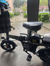 普莱德新国标折叠电动自行车 超长续航电动车 铝合金代驾车 锂电池助力男女通用成人电瓶车 代步电单车 航空铝合金-进口级40A-纯电约120km送GPS 实拍图