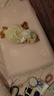 洁丽雅（Grace）豆豆绒儿童枕头记忆棉枕芯宝宝学生枕枕套可水洗 玫瑰粉44*27cm 实拍图