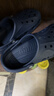 卡骆驰（CROCS）贝雅洞洞鞋男鞋女鞋轻便耐磨一脚蹬拖鞋休闲鞋百搭花园鞋|10126 深蓝-410 36 /37(220mm) 实拍图