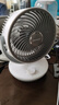 夏普小风铃空气循环扇电风扇家用小型桌面台式宿舍卧室办公室静轻音抑菌扇叶摇头台扇PJ-CA230B-A 实拍图