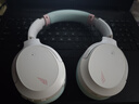 西伯利亚（XIBERIA）羽DM02 金标主动降噪 无线头戴式蓝牙耳机 超长续航 音乐游戏网课耳麦 适用于安卓苹果手机通用 DM02【天青白】-42dB降噪 实拍图