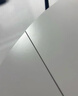 木韵美居 岩板餐桌椅组合 可伸缩实木家用广东佛山中小户型中古风吃饭桌子 诧寂黑-雪山白岩板-羊角椅 1.35米 一桌四椅 实拍图