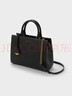CHARLES&KEITH吊牌大容量托特包手提单肩送妈妈包包女包生日礼物CK2-50160152 Black黑色 L 实拍图