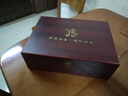 檀轩阁紫砂泡茶保温杯高档商务纪念办公水杯定制刻字送父亲老师节日礼物 镜面磨砂红-木盒套装450ml 实拍图