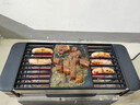 法诗缇（Fastee）电烤炉烤肉锅电烤盘 家用电烧烤炉烤串机 2200W大功率无浓烟户外电烤架烤串烤肉 FST-50C 实拍图