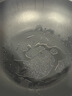 三禾微纳无涂层不粘炒锅可立盖炒菜锅无油烟含钛锅具32cm黛蓝青配钢铲 实拍图