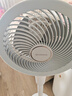 艾美特（AIRMATE）【天鹅MAX】空气循环扇直流变频家用大风力电风扇卧室轻音一级能效负离子净化语音落地扇 SRDI151 实拍图