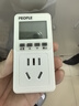 人民数显电力监测仪功率计量插座家用电费电量用电功耗测量仪背光10A 实拍图