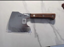 王麻子菜刀砍骨刀 2号金刚斧 厨房专用不锈钢剁肉斩大骨排骨屠宰刀具 实拍图