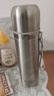 美厨（MAXCOOK）真空保温杯 304不锈钢水杯500ml户外便携茶杯子 本色银MCBE-ZK500 实拍图
