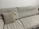 无印良品沙发垫盖沙发坐垫套盖巾高档四季通用防滑坐垫70*70博色 实拍图