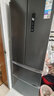 美的（Midea）325L法式四开门冰箱小户型超薄风冷无霜一级能效变频节能净味以旧换新BCD-325WFPM(E)国家补贴 实拍图