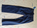真维斯（Jeanswest）牛仔裤男2026春季薄款宽松直筒裤百搭男裤子休闲长裤蓝色34 实拍图