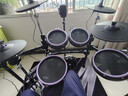 美得理（MEDELI）魔鲨电子鼓MZ726 MZ79 新品专业演奏架子鼓练习演出通用智能电鼓 5鼓 4镲 MZ726月梦紫【赠星钻黑胶圈】 实拍图